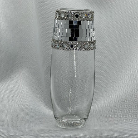 Six piece mirrored vase set with rhinestones (Set #2) *** HOST PICK *** - Picture 3 of 3